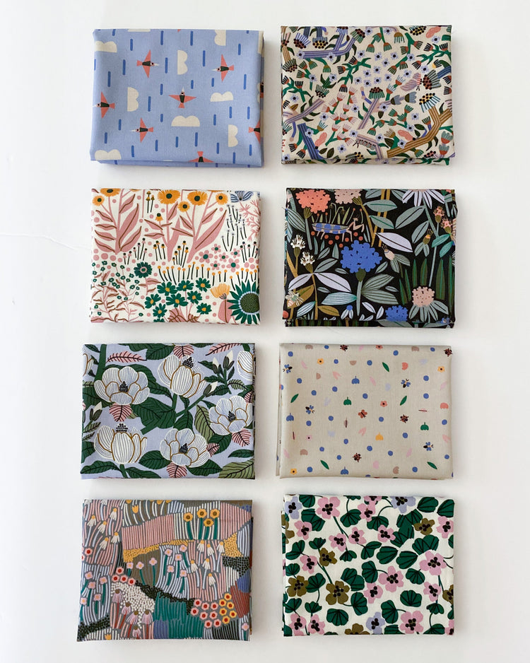 Hidden Thicket Fabric Collection by Leah Duncan for Cloud 9 Fabrics