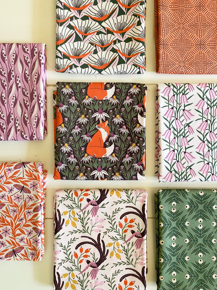 Wild Haven fabric collection by Juliana Tipton for Cloud 9 Fabrics