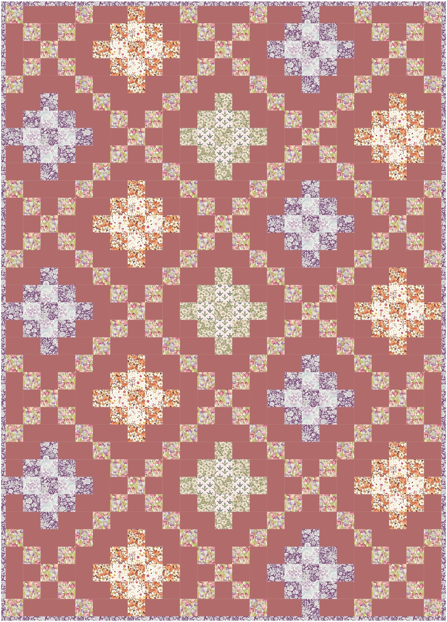 Confetti Cottons - Canyon Rose