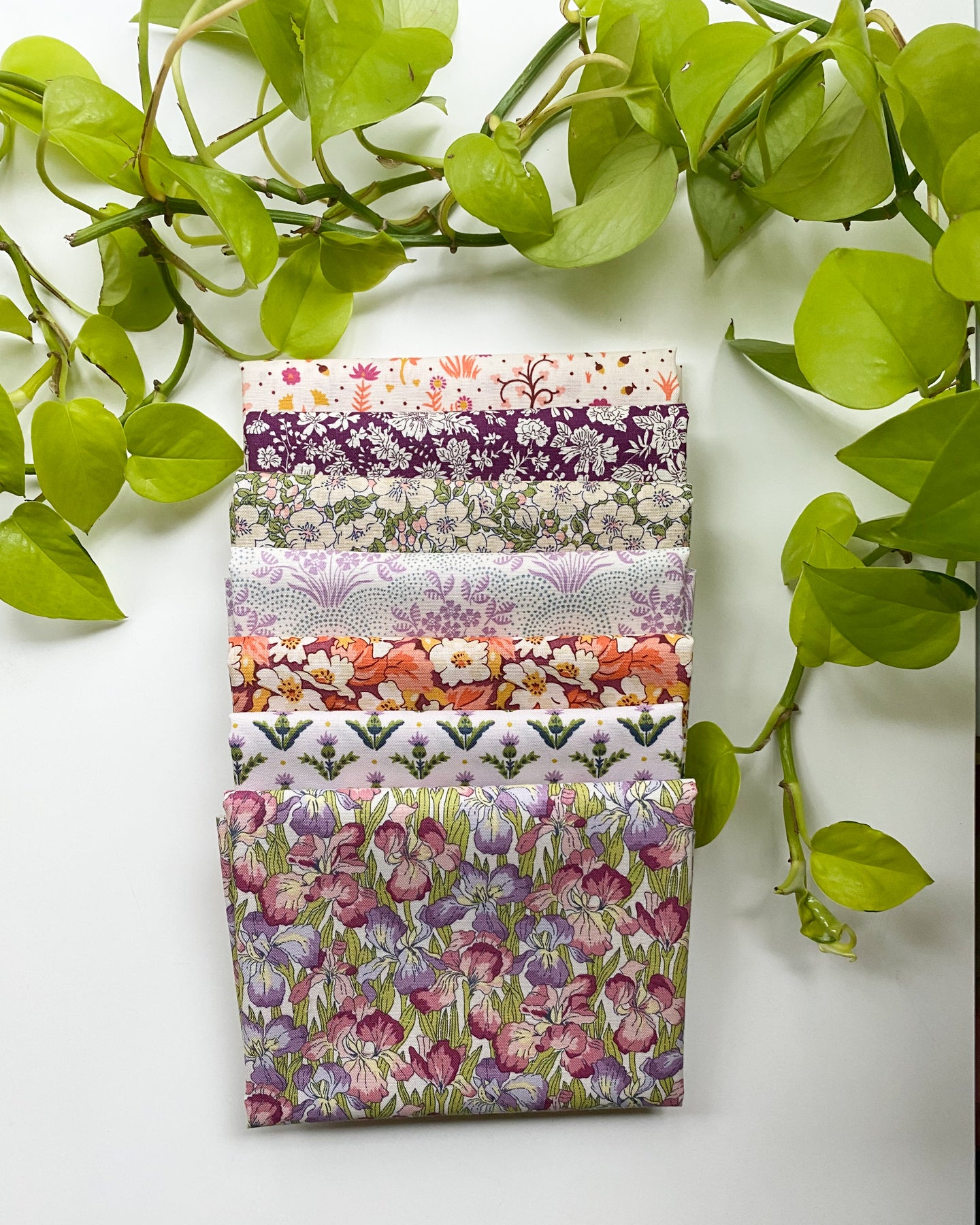 Liberty Fabrics curated fabric bundle | 7 Piece Fat Quarter Fabric Bundle