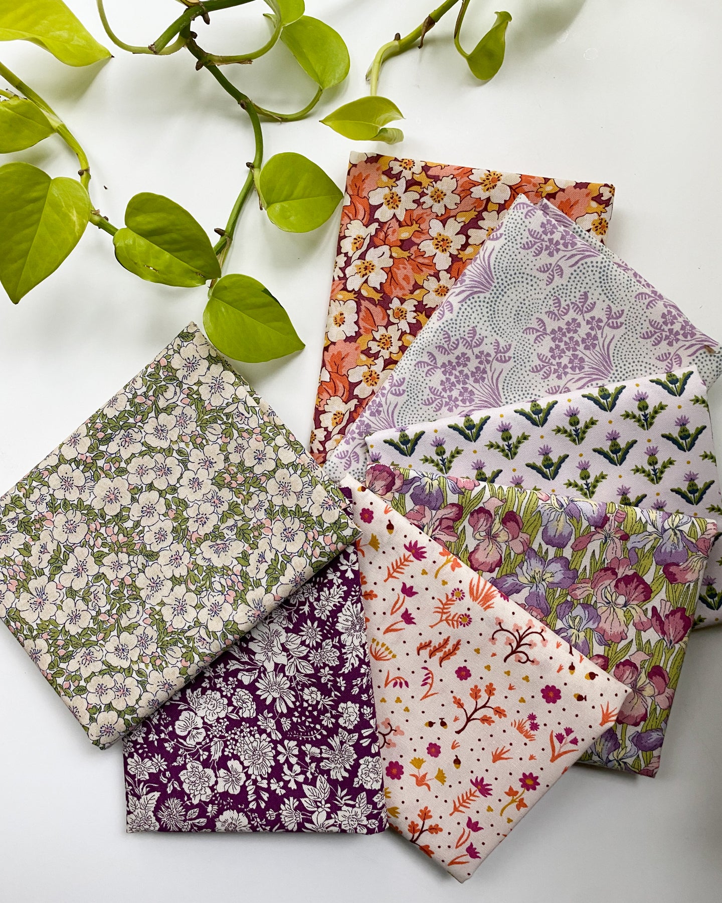 Liberty Fabrics curated fabric bundle | 7 Piece Fat Quarter Fabric Bundle