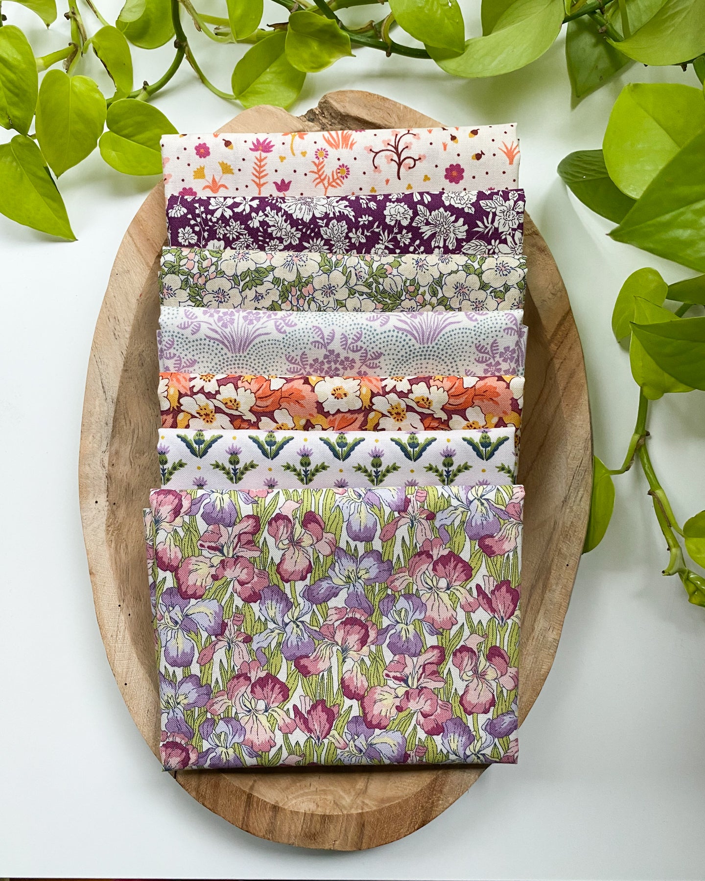 Liberty Fabrics curated fabric bundle | 7 Piece Fat Quarter Fabric Bundle