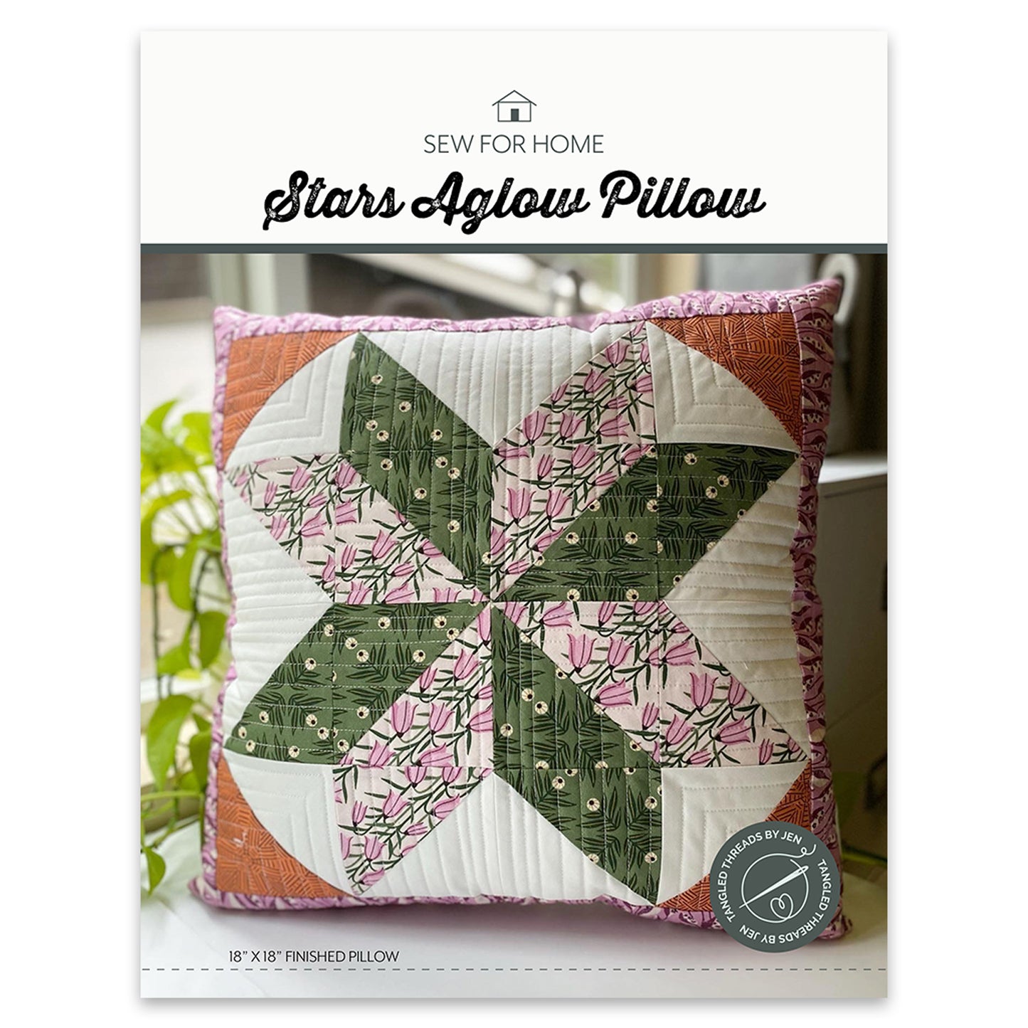 Stars Aglow Pillow Pattern PDF