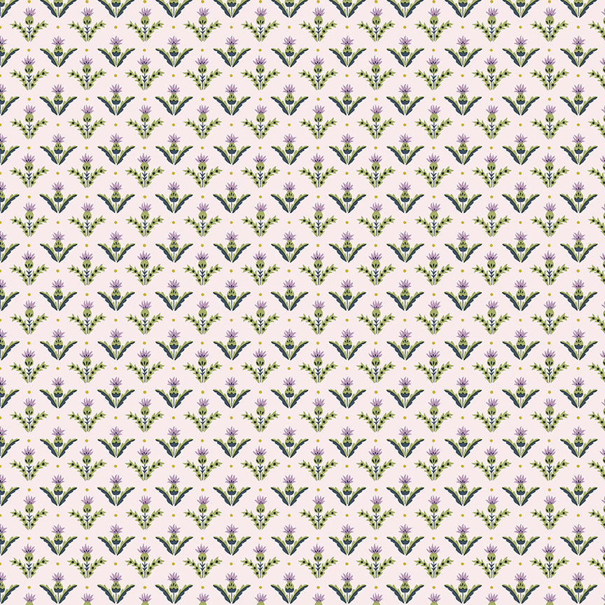 Liberty Fabrics - Postcard from the Highlands Tay Thistle A