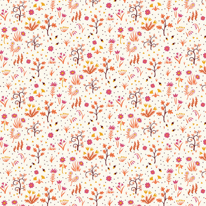 Liberty Fabrics - Tree of Life Berry Botanicals Sapling Wood