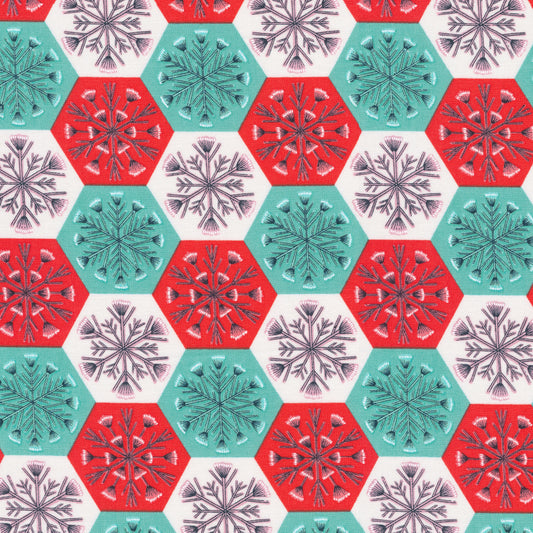 Winter Wonderland - Patchwork Snowflakes