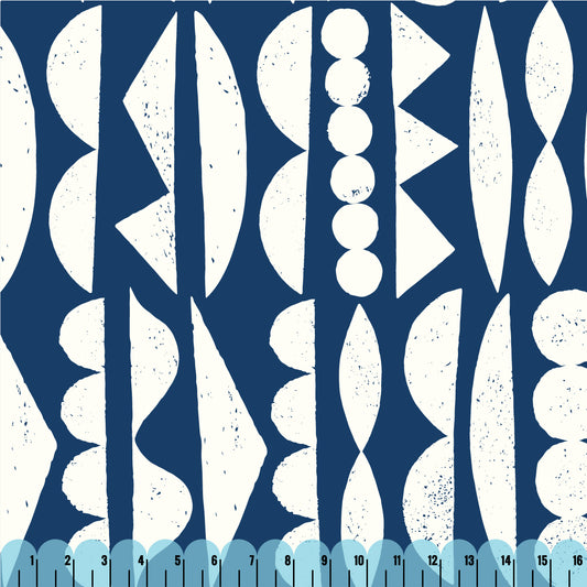 Imprint 108" Wide - Shape Sorter in Blue