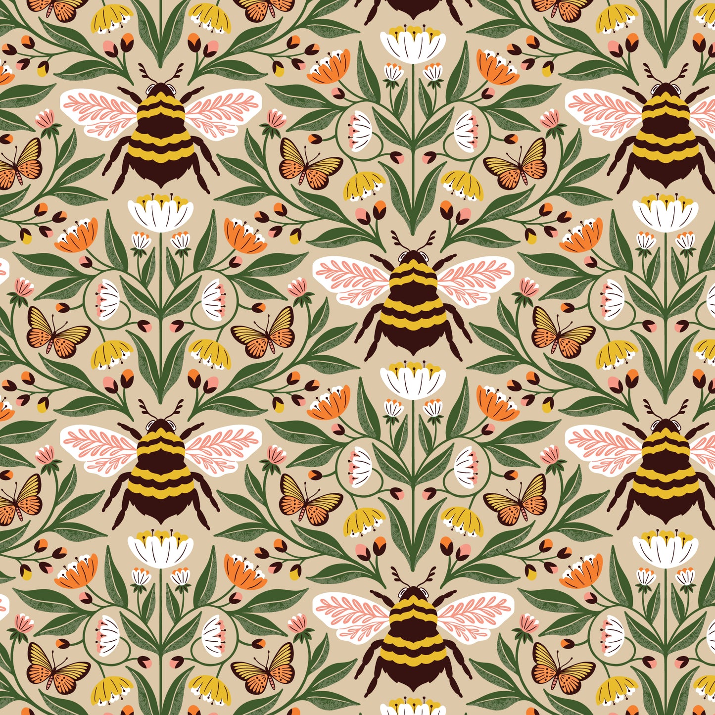 Honey Garden - Bee-utiful Tan
