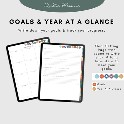 2026 Digital Quilting Planner (PDF)
