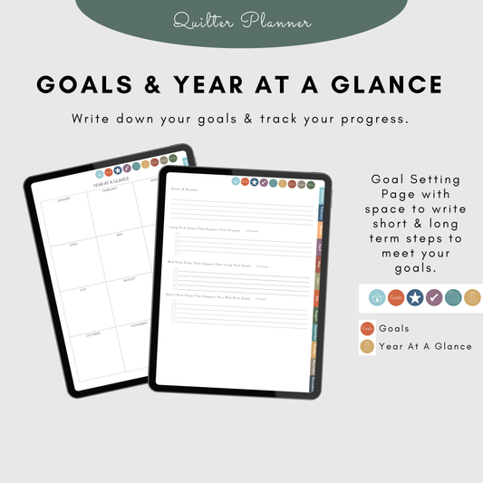 2026 Digital Quilting Planner (PDF)