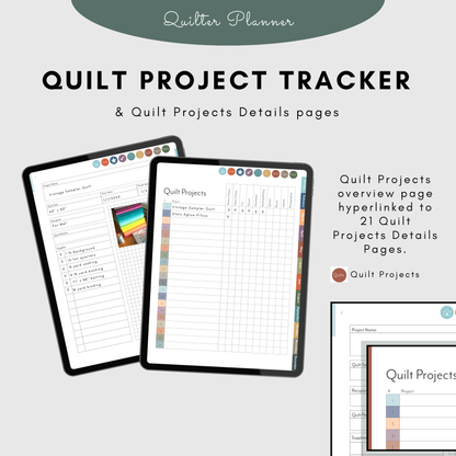 2026 Digital Quilting Planner (PDF)