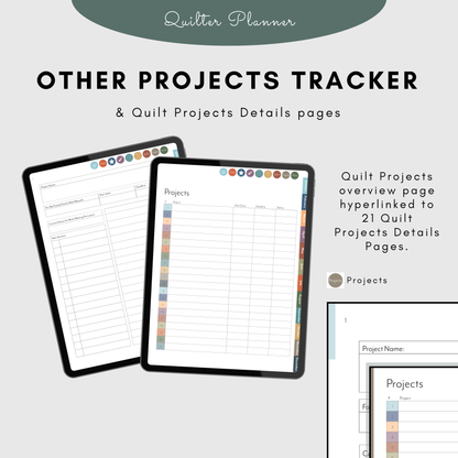 2026 Digital Quilting Planner (PDF)