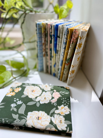 A Year In Petals - 16 Piece Fat Quarter Bundle