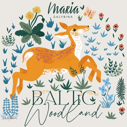 Baltic Woodland - Wild Animals Dark