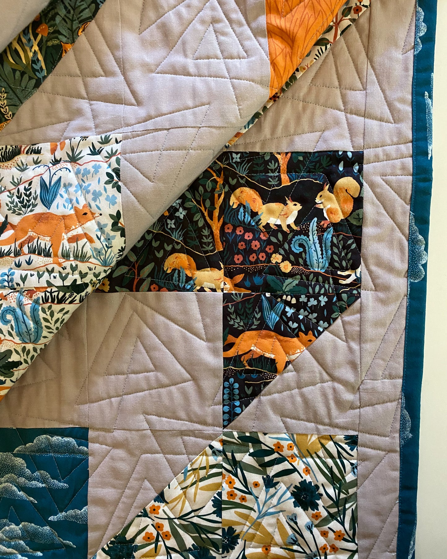 Baltic Woodland Quilt Kit - This A Way