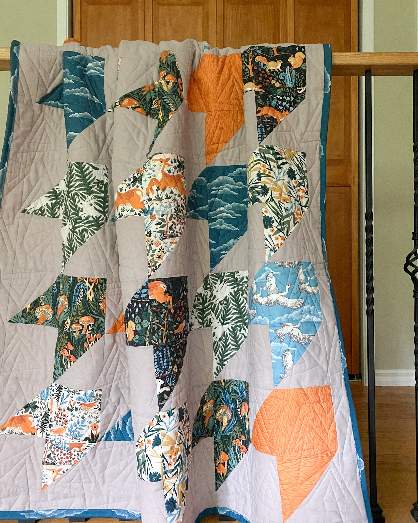 Baltic Woodland Quilt Kit - This A Way