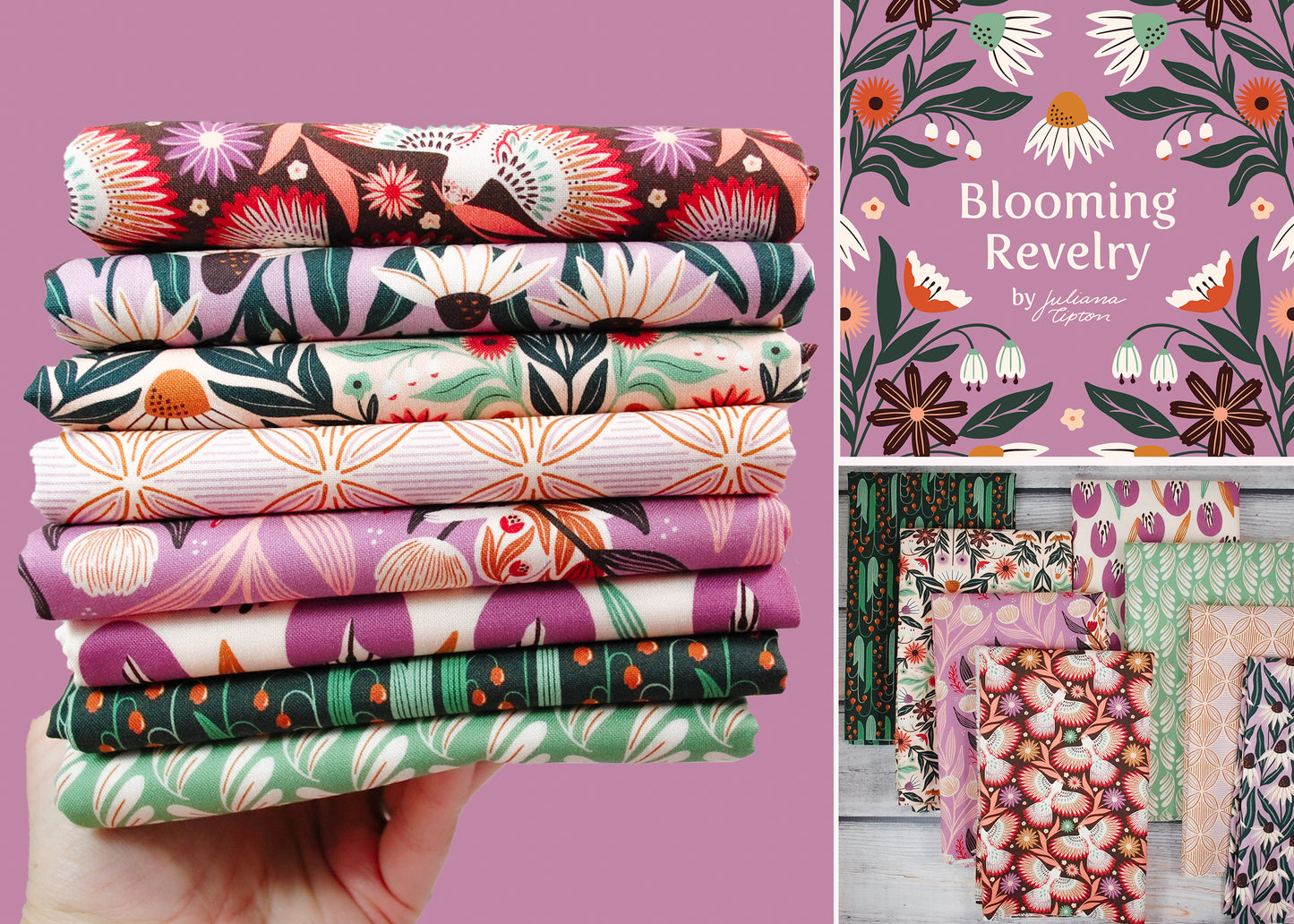 Blooming Revelry - Fat Quarter Bundle