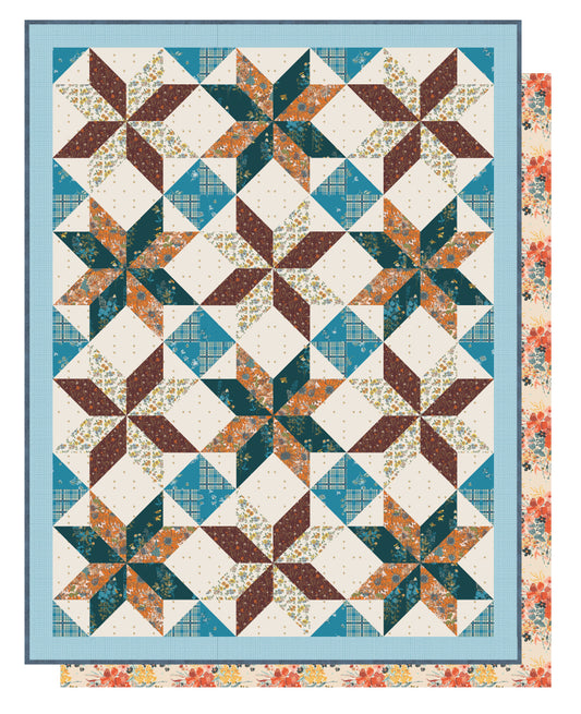 Charm Star Quilt Kit - Heirloom