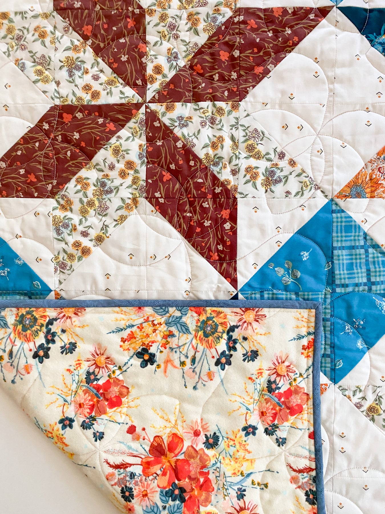 Charm Star Quilt Kit - Heirloom
