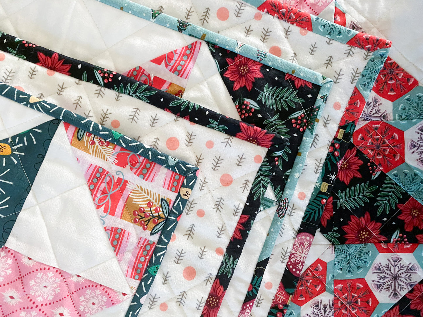 Winter Wonderland - Patchwork Snowflakes