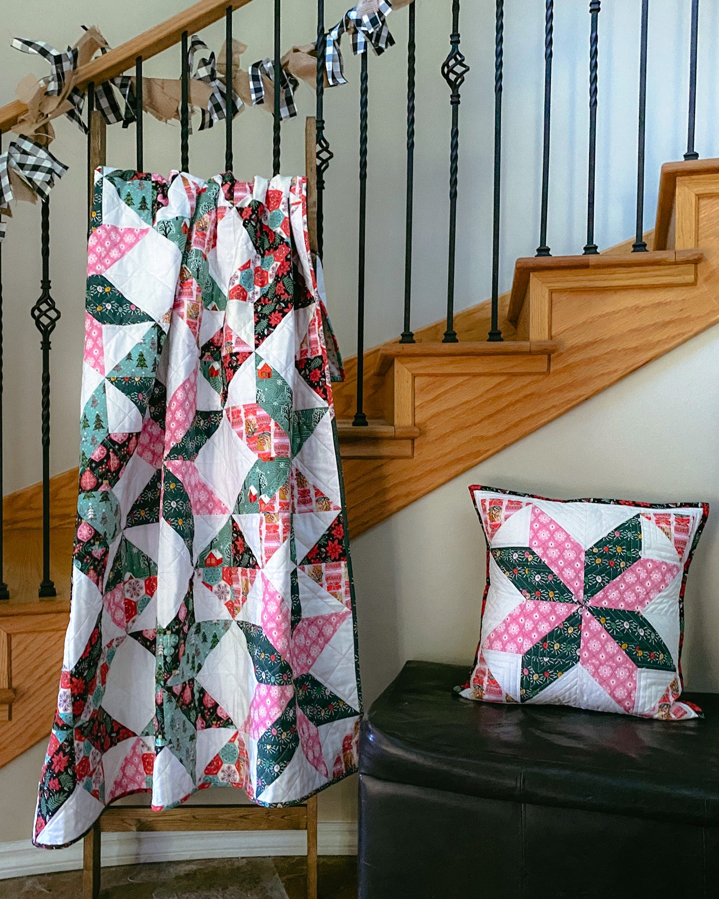 Charm Star Quilt Pattern