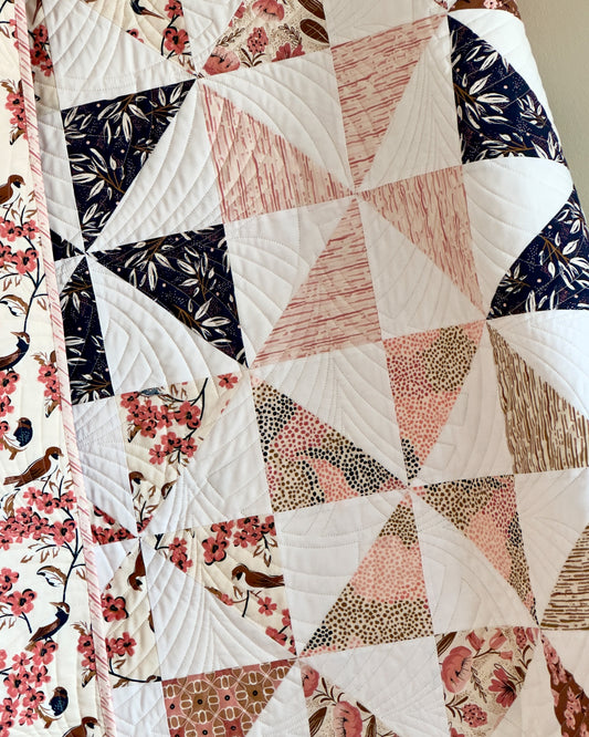 Enchanted Quilt Kit - Twirl Lap Quilt