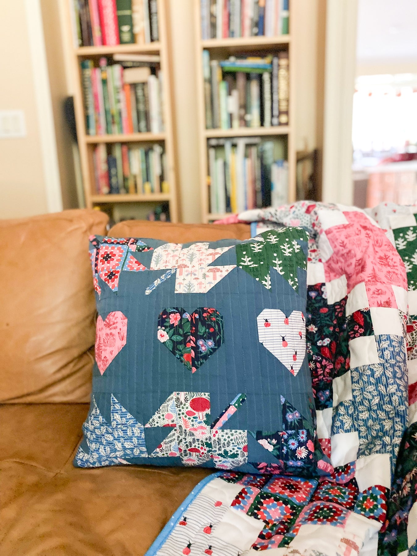 Falling Leaves Pillow Pattern PDF