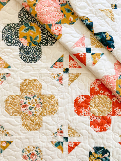 Gem Blossom Quilt Pattern