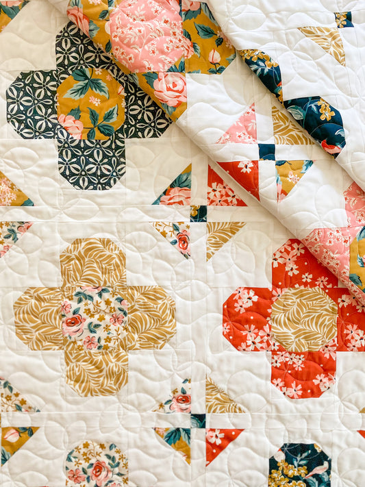 Gem Blossom Quilt Pattern