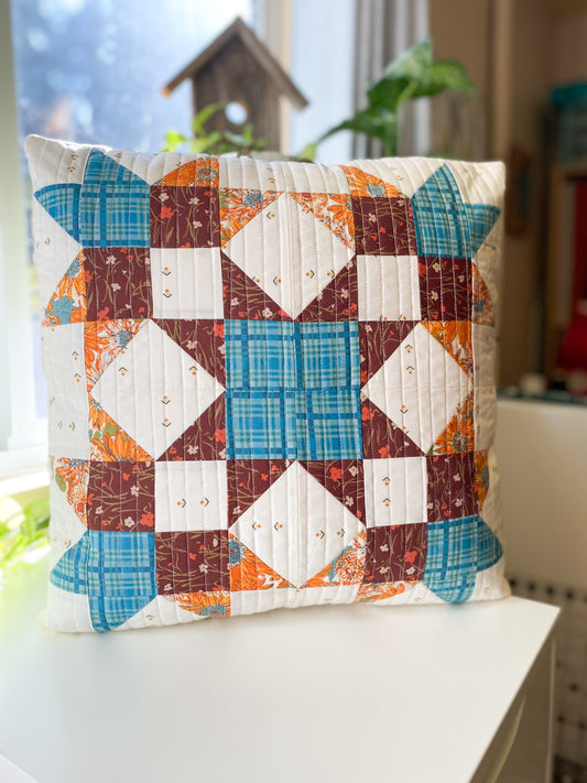 Harvest Star Pillow Pattern PDF