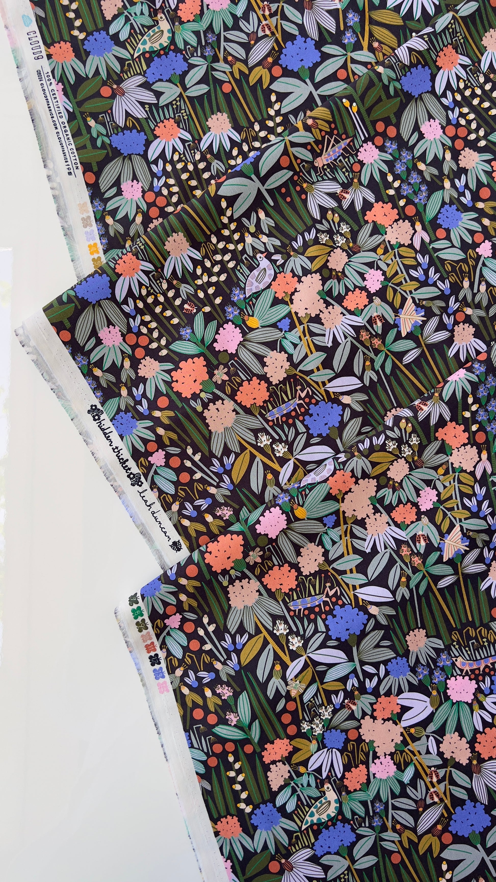 Hidden Thicket - Yesterday by Leah Duncan for Cloud 9 Fabrics