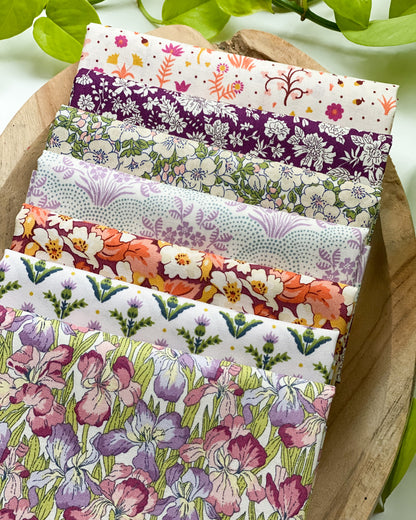 Liberty Fabrics curated fabric bundle | 7 Piece Fat Quarter Fabric Bundle