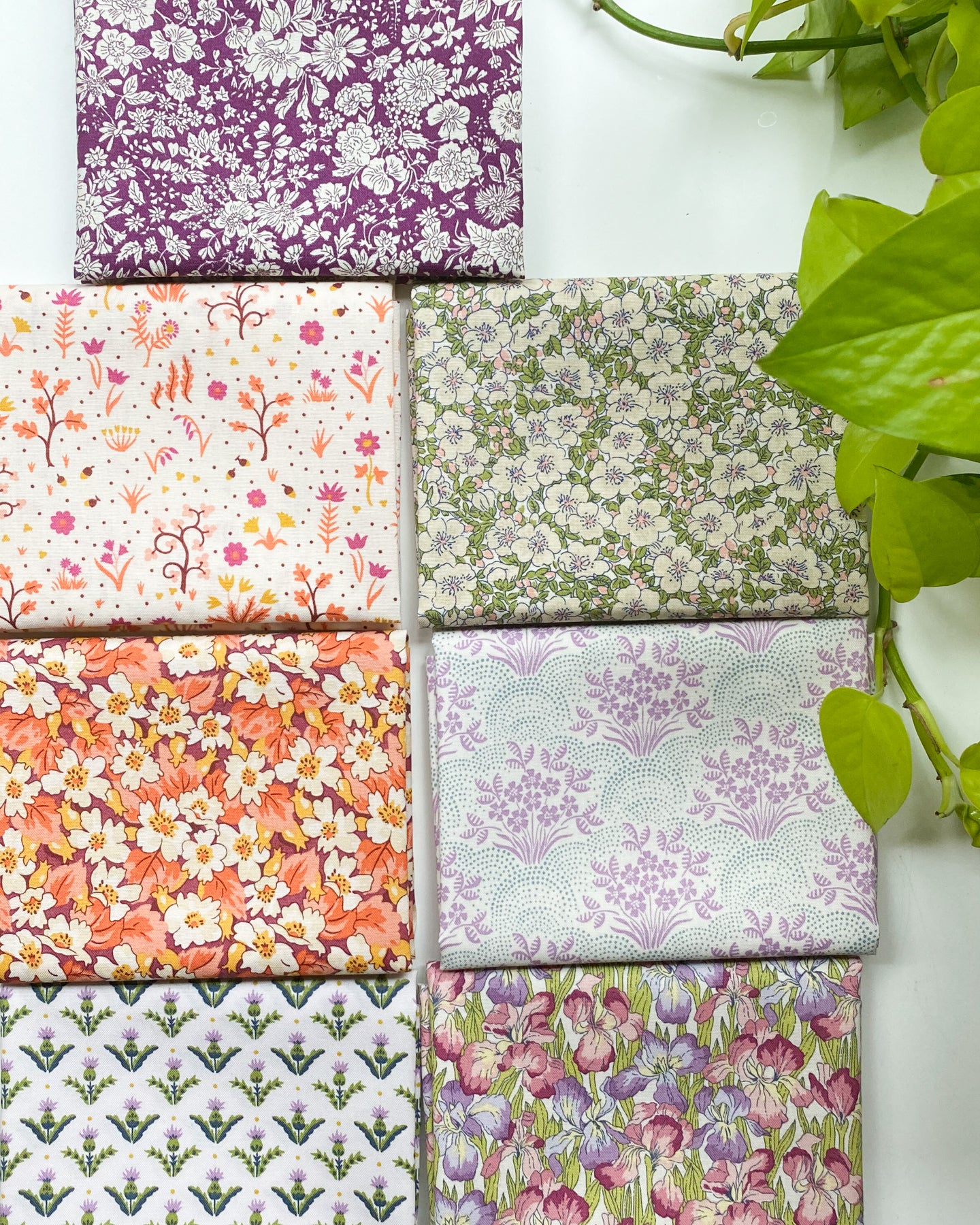 Liberty Fabrics curated fabric bundle | 7 Piece Fat Quarter Fabric Bundle