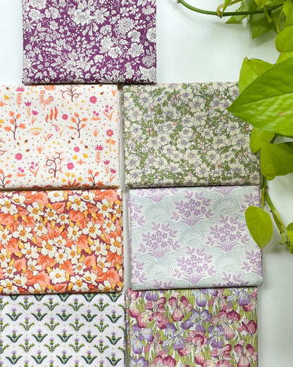 Liberty Fabrics curated fabric bundle | 7 Piece Fat Quarter Fabric Bundle