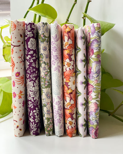 Liberty Fabrics curated fabric bundle | 7 Piece Fat Quarter Fabric Bundle