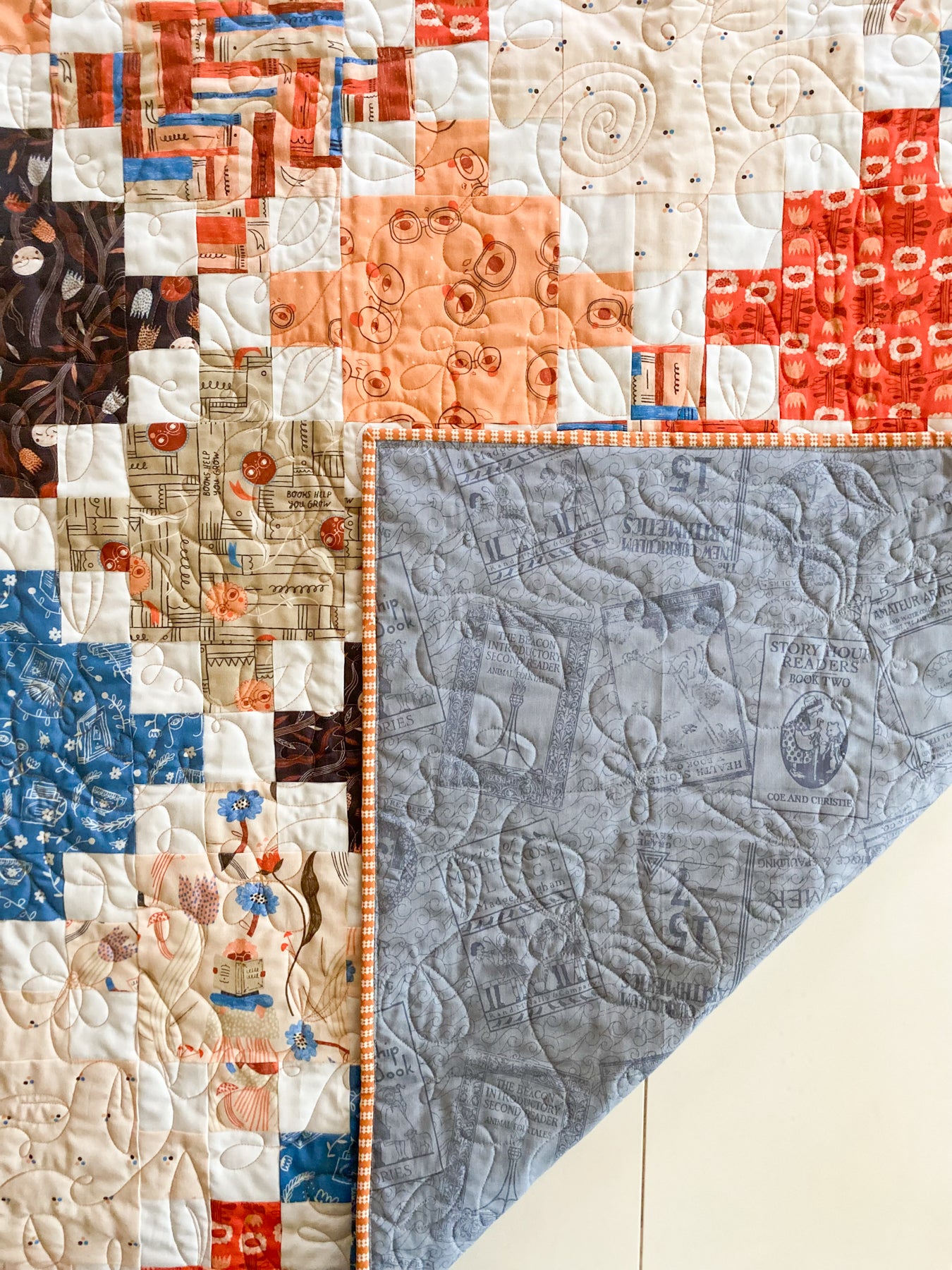 Patches and Squares Quilt Pattern