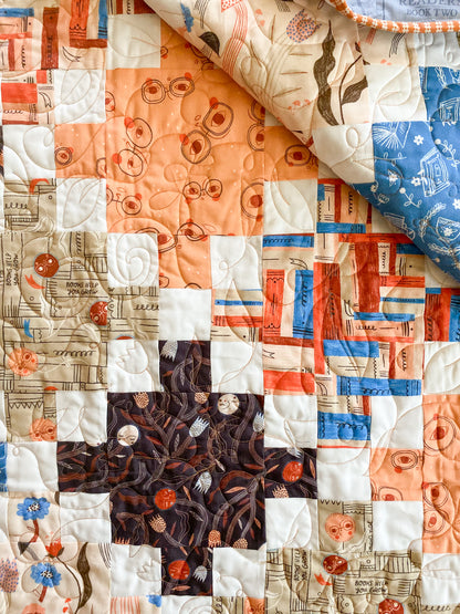 Patches and Squares Quilt Pattern