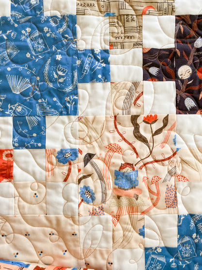 Patches and Squares Quilt Pattern