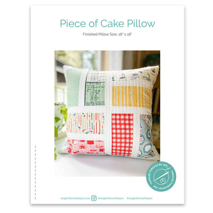 Piece of Cake Pillow Pattern PDF