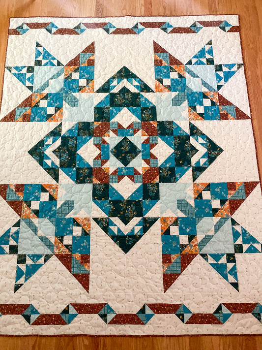 Points of Interest Quilt Kit - Heirloom
