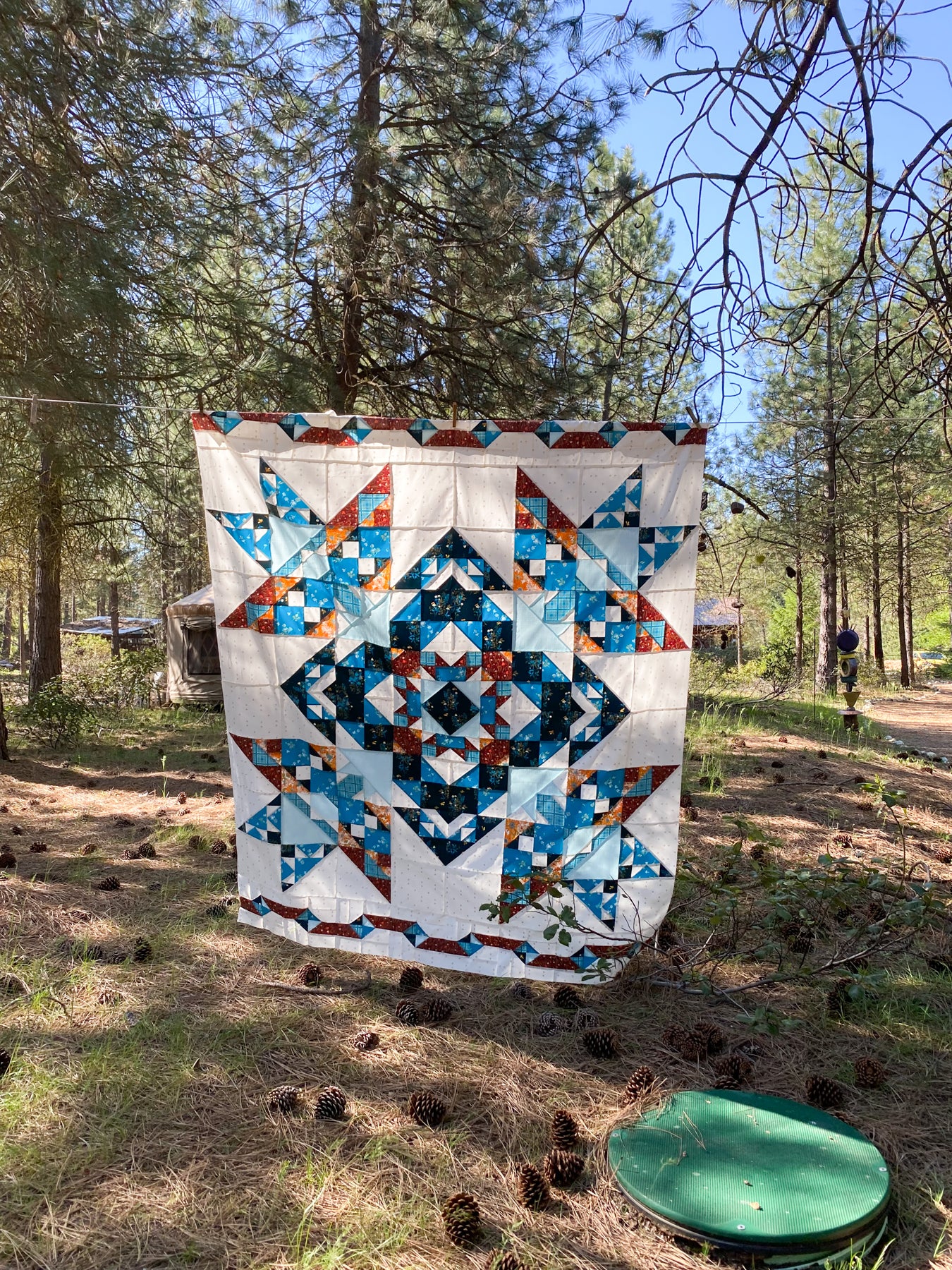 Points of Interest Quilt Kit - Heirloom
