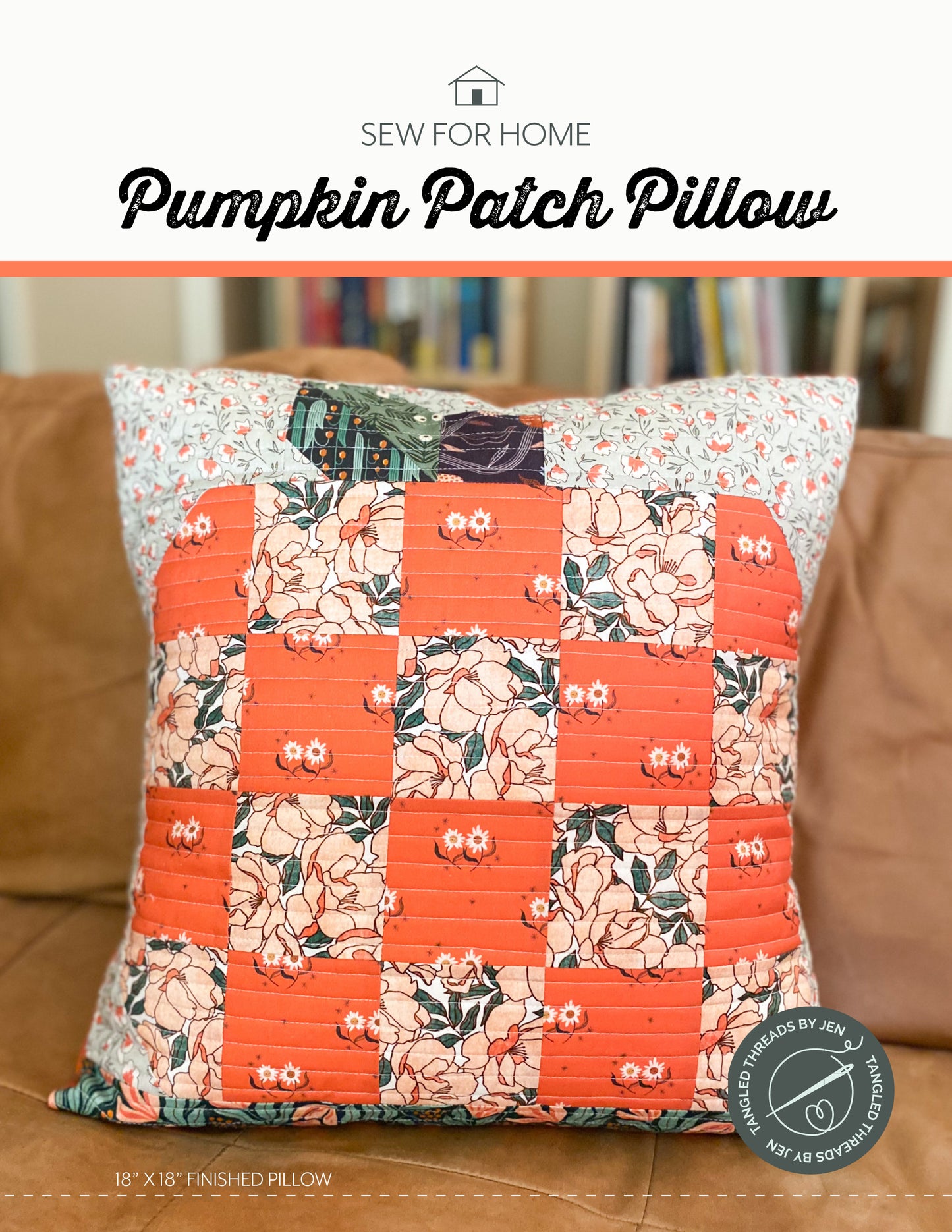 Pumpkin Patch Pillow Pattern PDF