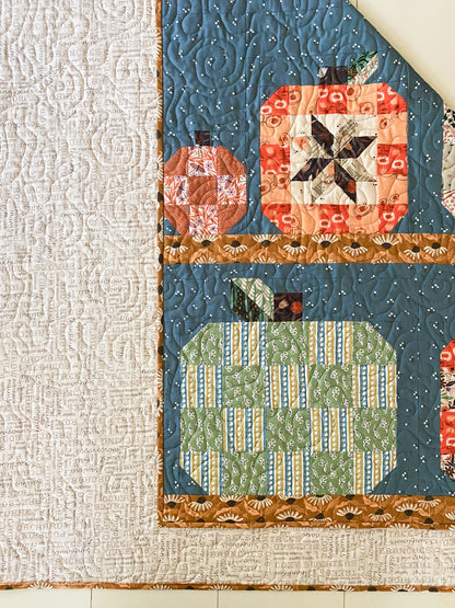 Autumn Words - 108" Wide Quilt Backing