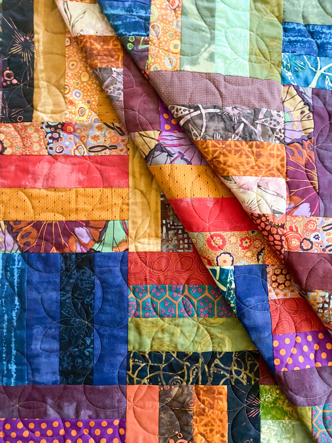 Rail Fence 2.5 Quilt Pattern
