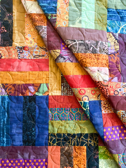 Rail Fence 2.5 Quilt Pattern