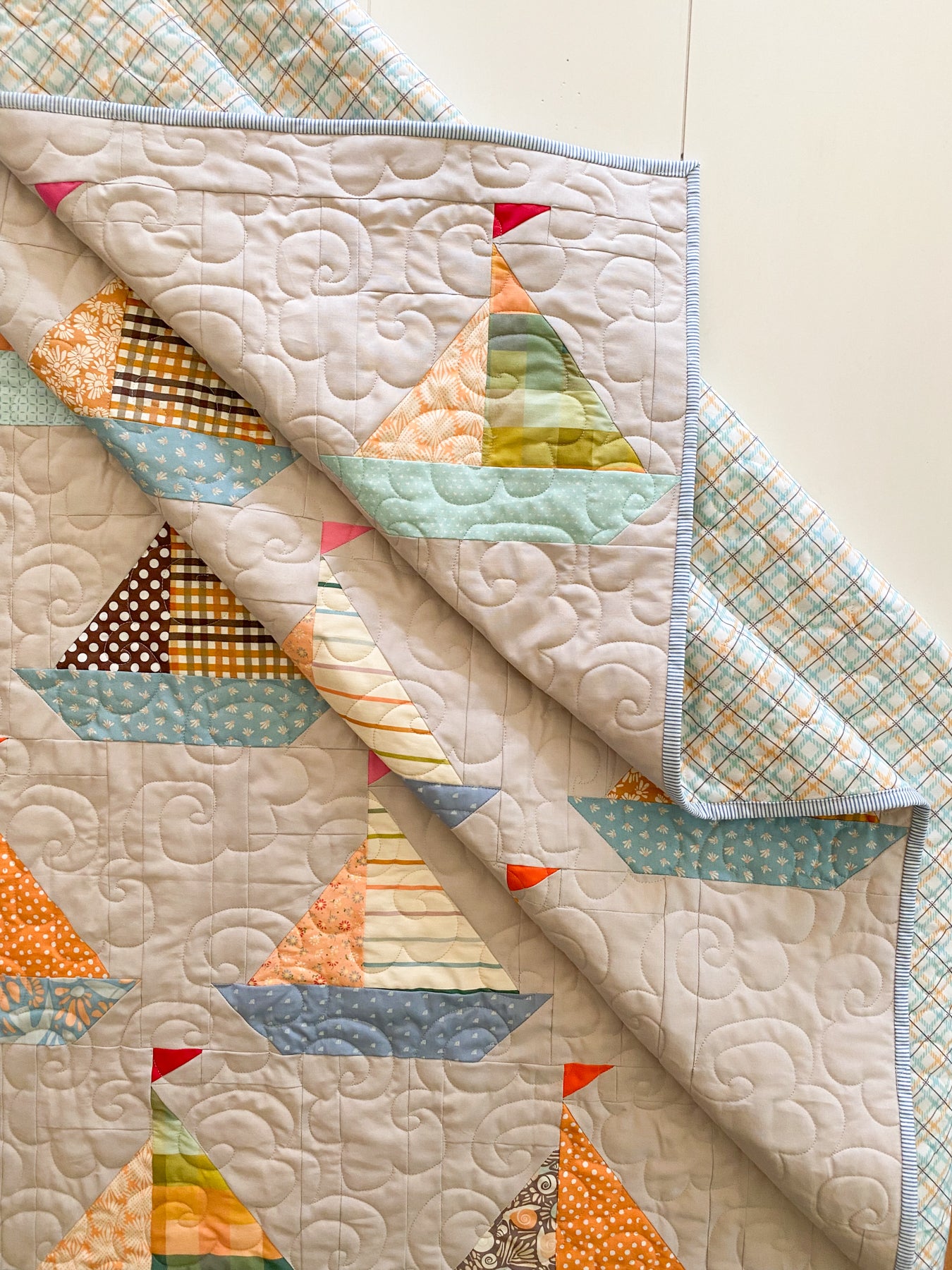 Prim Blue - 108" Wide Quilt Backing