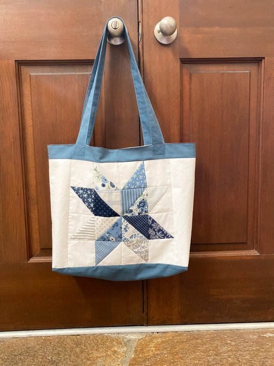 Star Tote Bag Sewing Pattern PDF