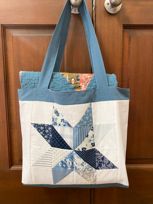 Star Tote Bag Sewing Pattern PDF