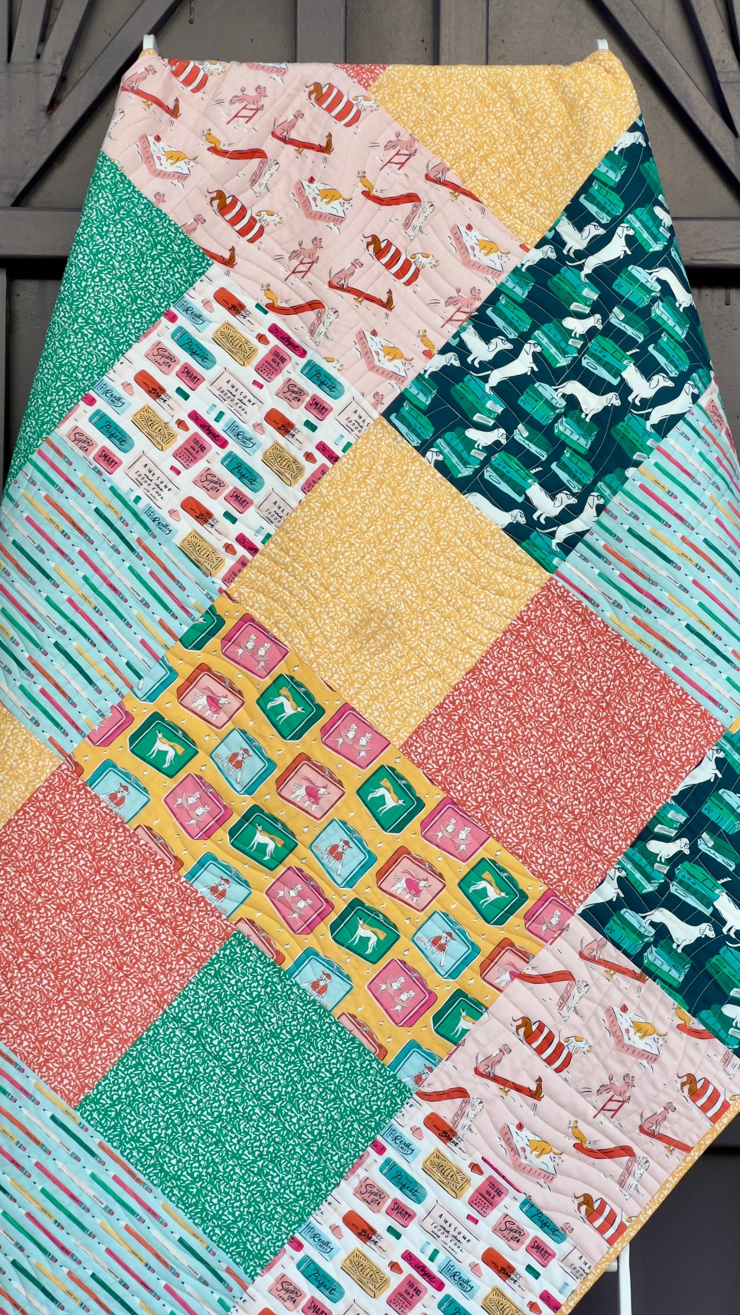 Teacher's Pet Quilt Kit - Easy Peasy