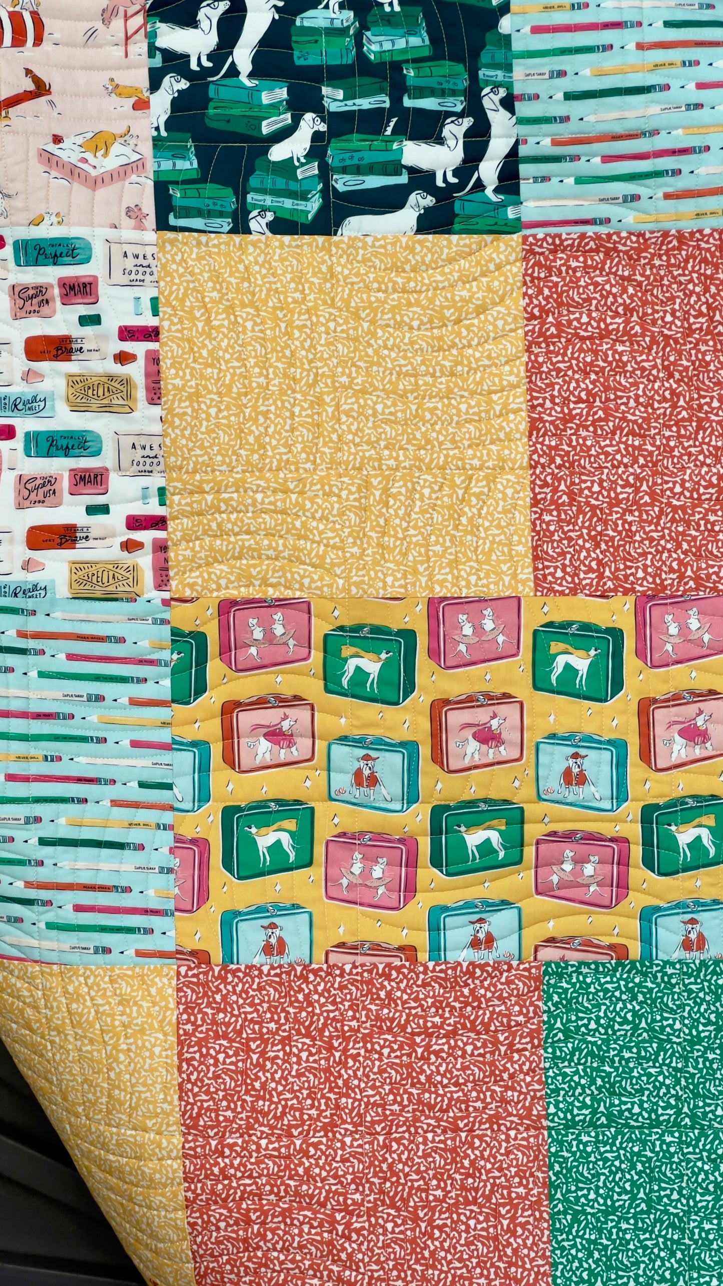 Teacher's Pet Quilt Kit - Easy Peasy